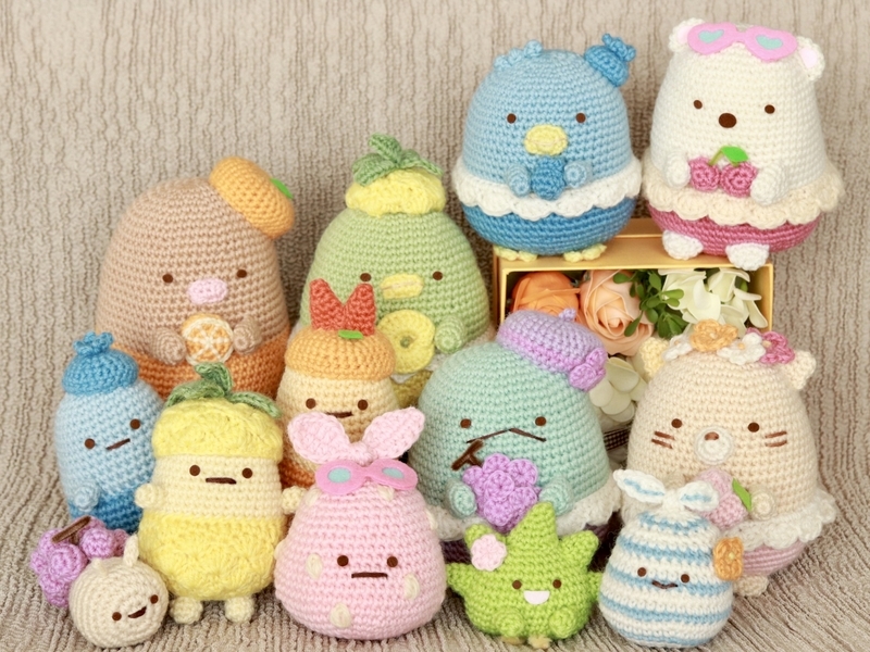 フェリシモのすみっコぐらしあみぐるみ終了✨(まとめ) - ルイたんと