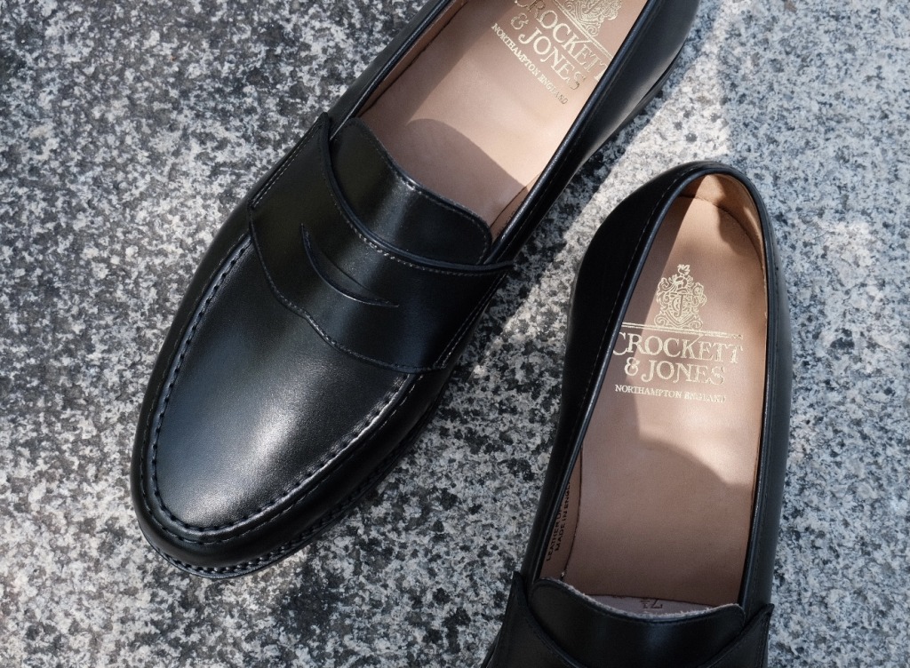 ほんのりアメリカン】クロケット＆ジョーンズのコインローファー