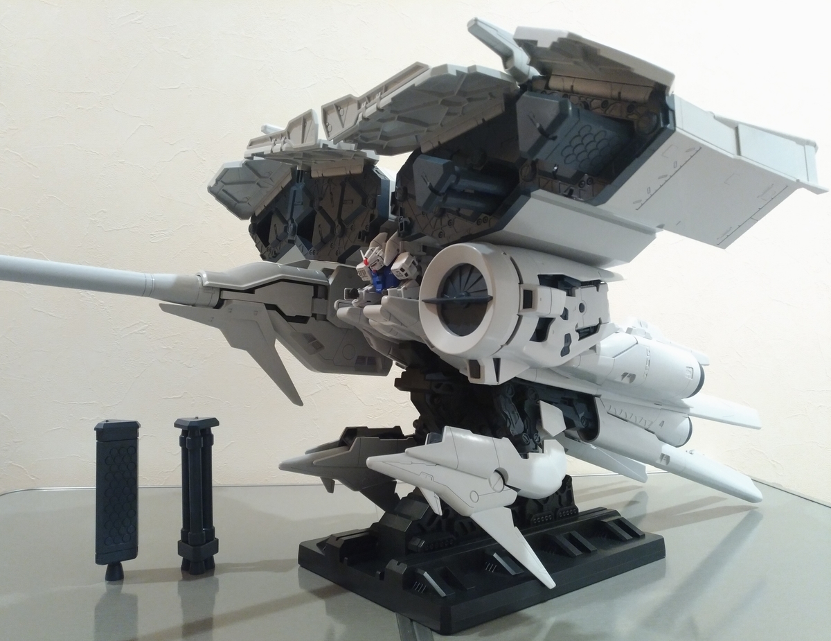 完成写真】全長1m超の巨大プラモ『HGUC デンドロビウム』 - ゆめろぐ