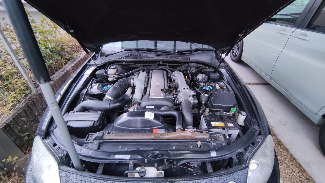 JZZ30ソアラパワステポンプ交換！！！取り付け編！！ - yunyun