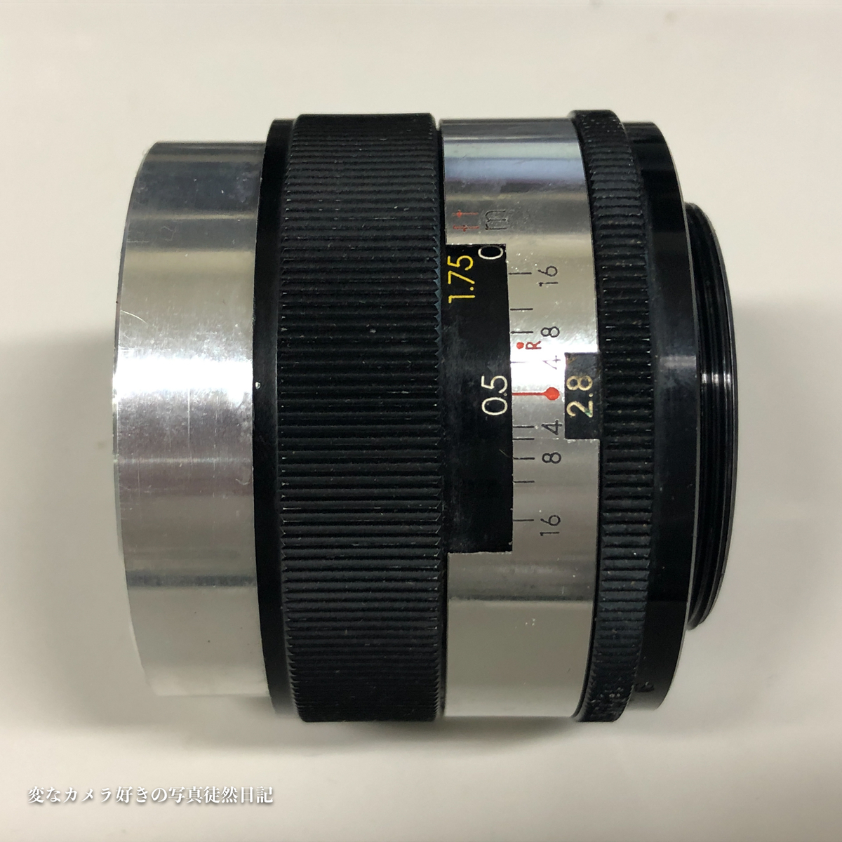 YASHICA AUTO YASHINON-DX 50mm F2 を購入してみた - 変なカメラ好きの