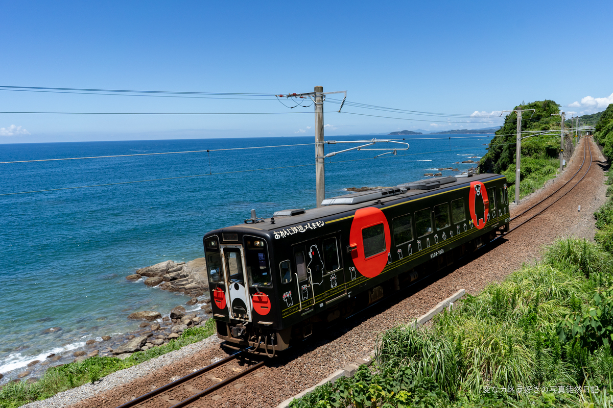 2024/08/02 海と肥薩おれんじ鉄道を撮る。 - 変なカメラ好きの写真徒然日記