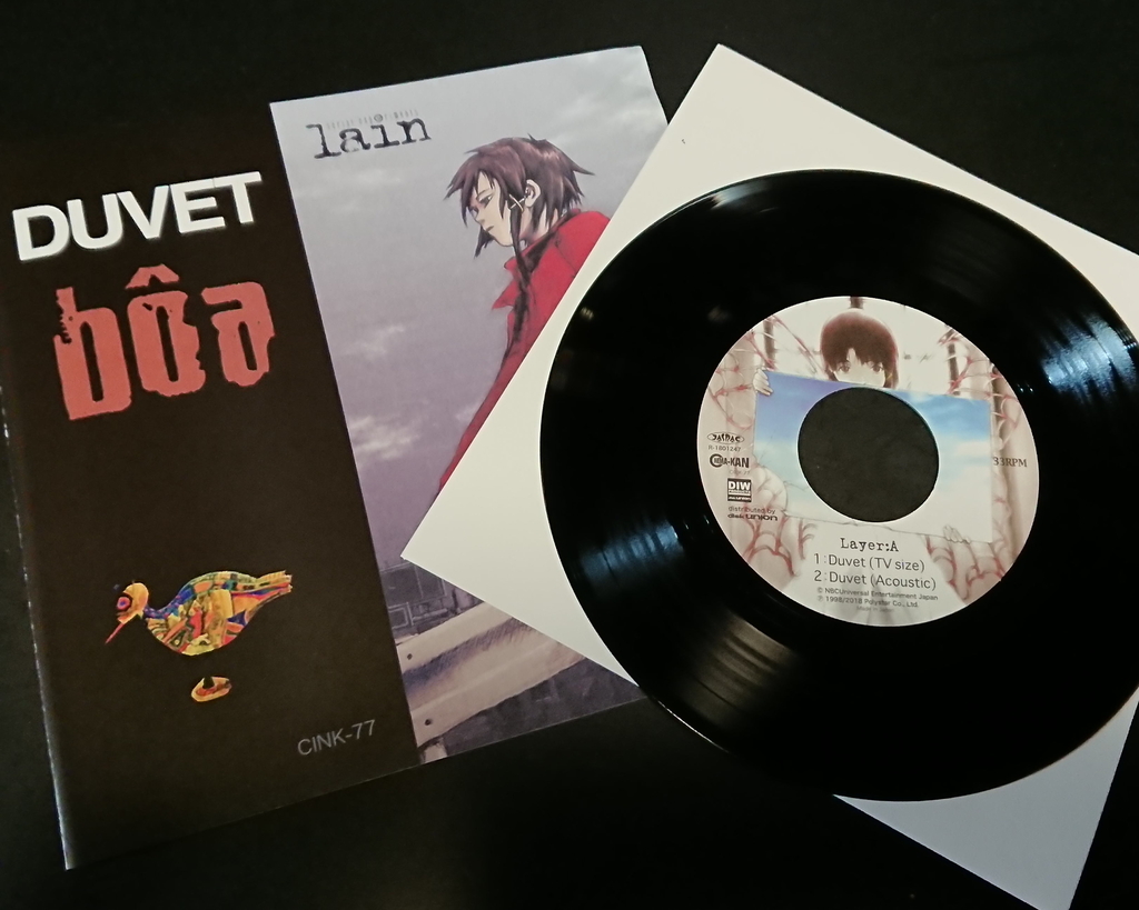 Duvetのシングルレコード発売 - welcome back to wired