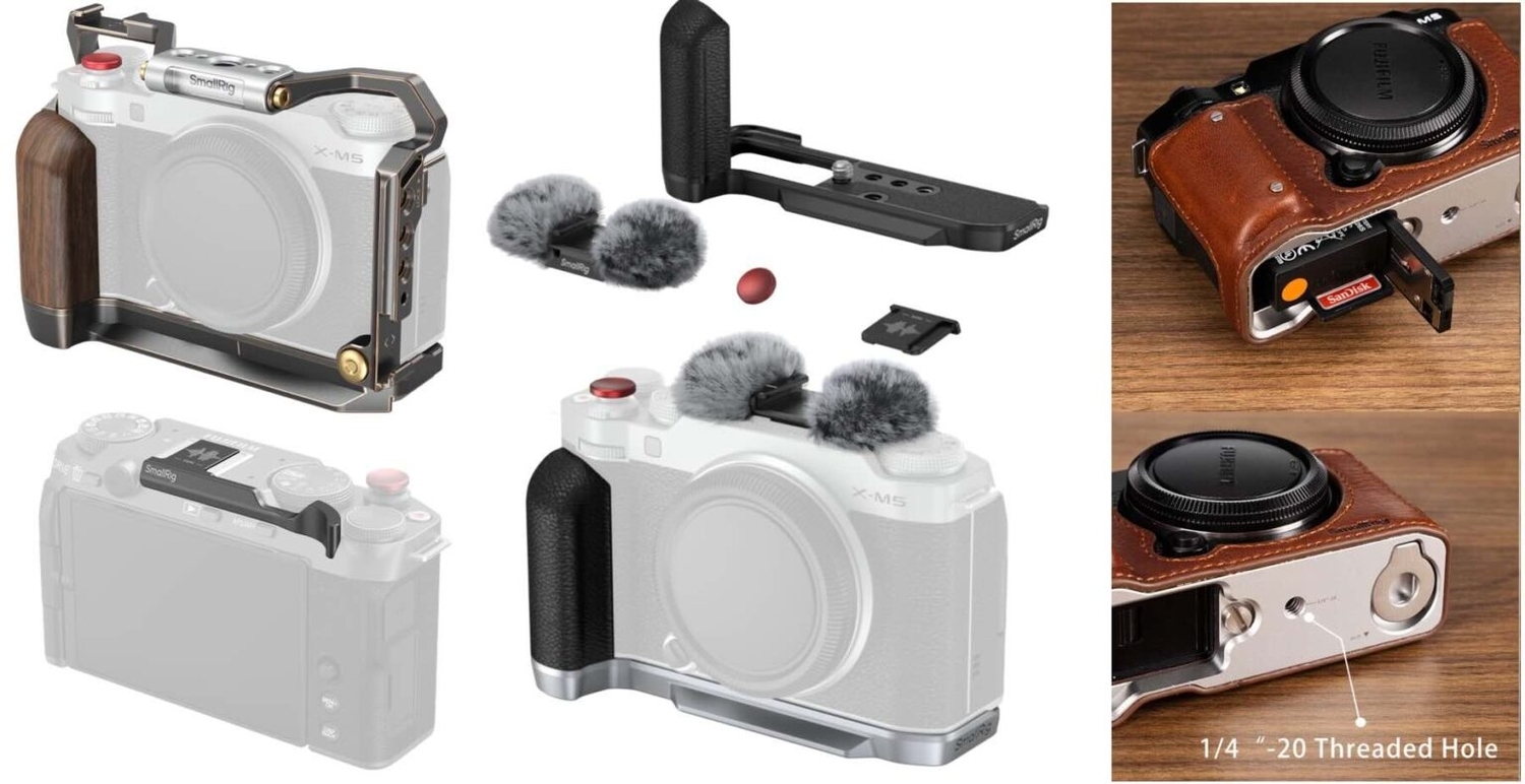 SmallRig】このアクセサリが『X-M5』の2つの問題を解決する!? - バイク