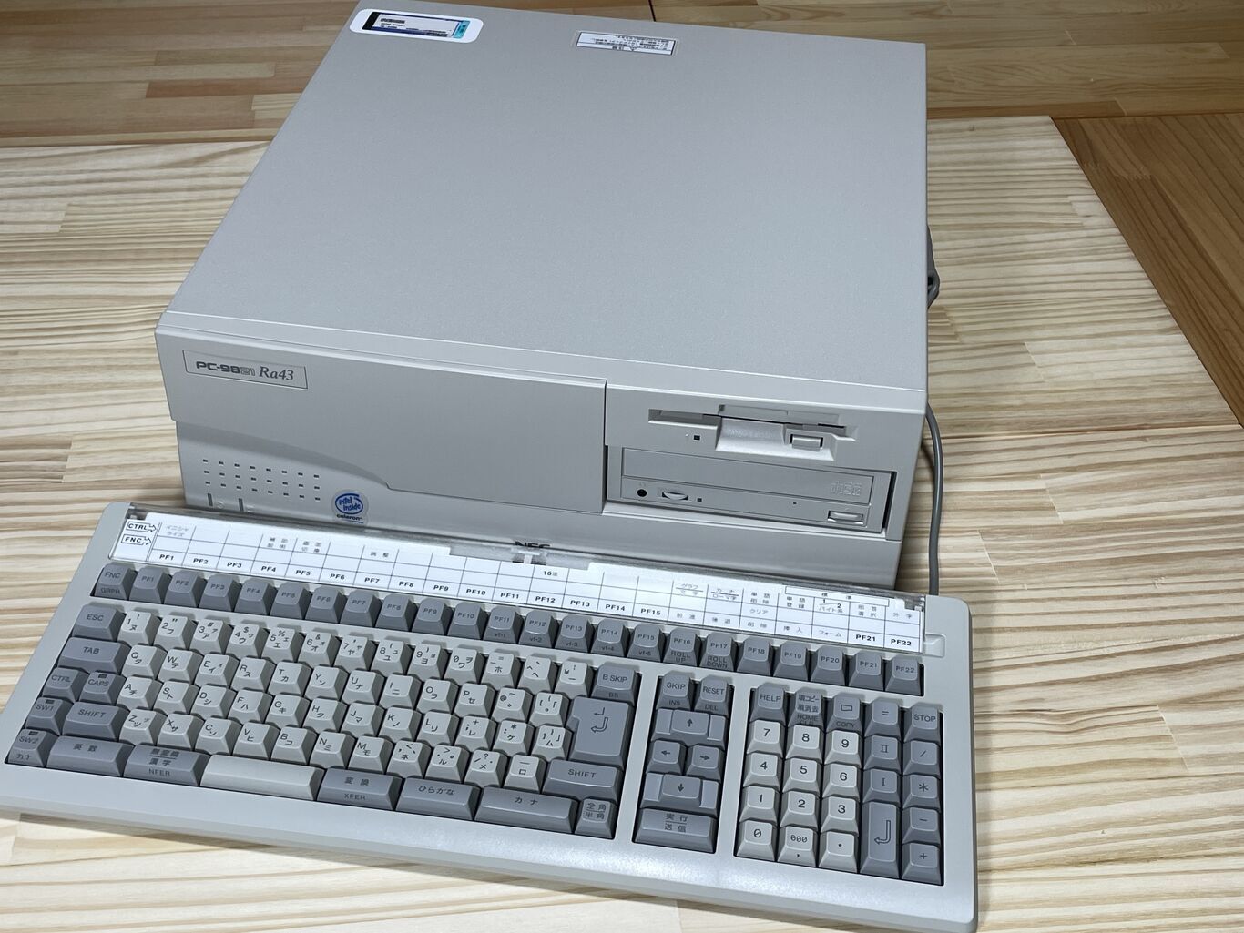 希少良品！】NEC PC-9821Ra43/M7(Win98SE) 人気機種 希少良品！】NEC