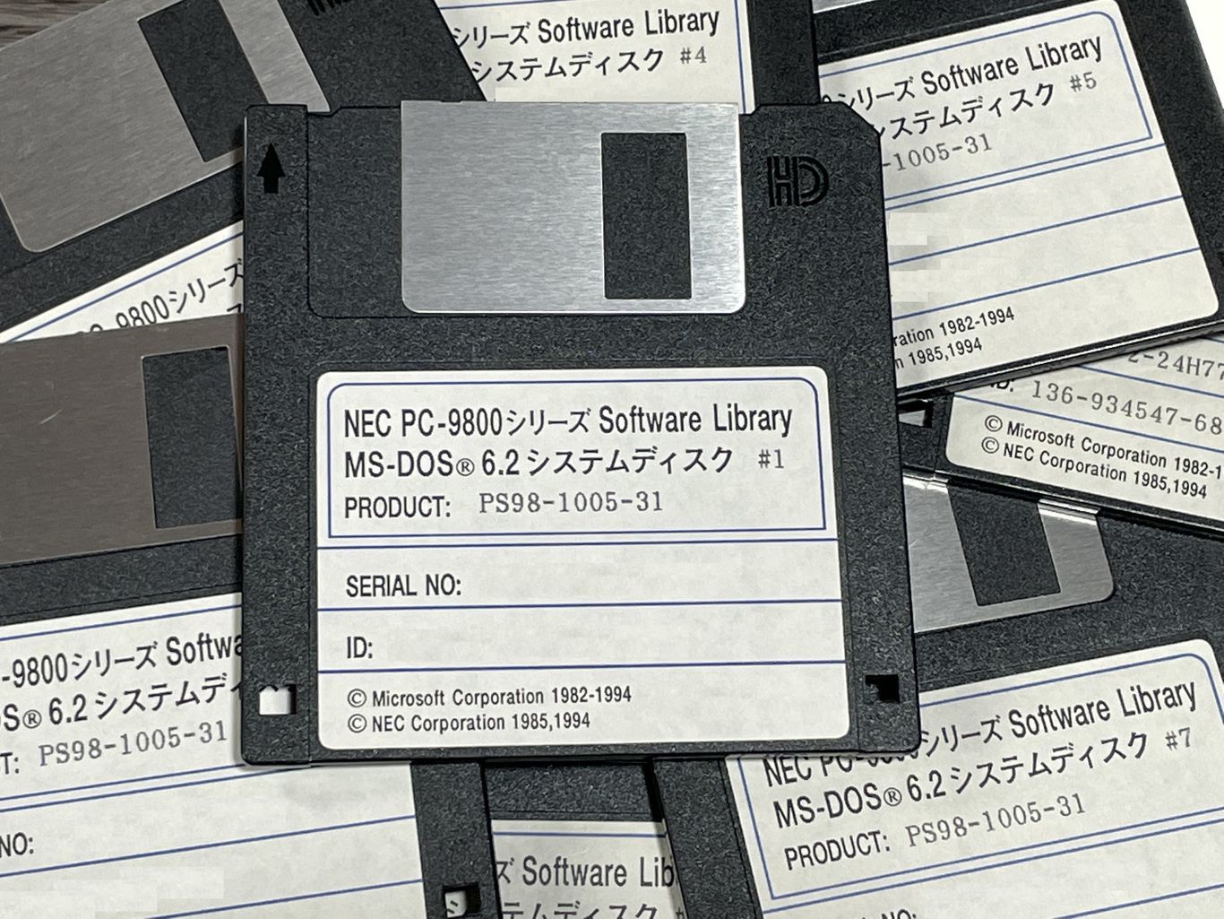 PC-9821Ra43にMS-DOS6.2をインストールするために ”専用のインストール