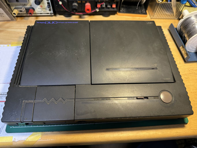 PCエンジンDUOジャンク品からのフルメンテナンス～その1～ - よこむむ