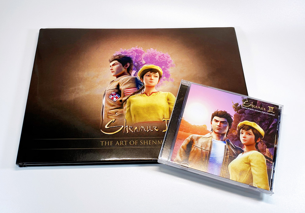 希少 シェンムー 3 鈴木裕 直筆サイン バッカー限定フィジカルリワード