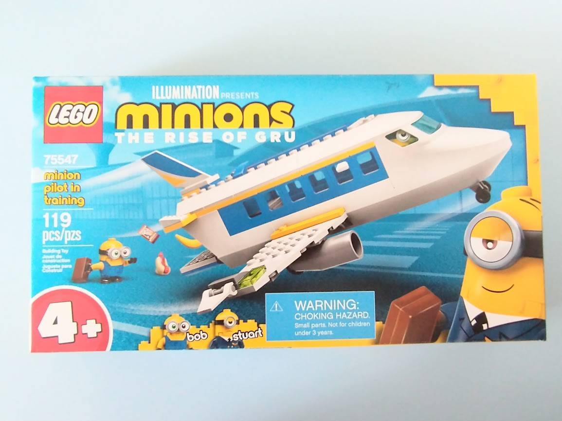 レゴ®︎ミニオン LEGO®︎75547 研修中のミニオンパイロット、とっても