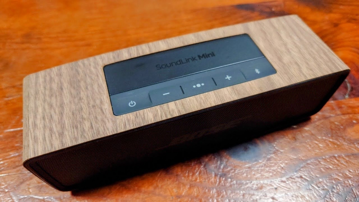BOSE SoundLink Mini Ⅱのカバーを木目にしてみた。 - トライ