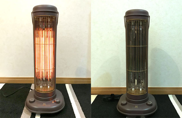 台所の寒さ対策に！10秒で暖かくなるBRUNOカーボンファンヒーター