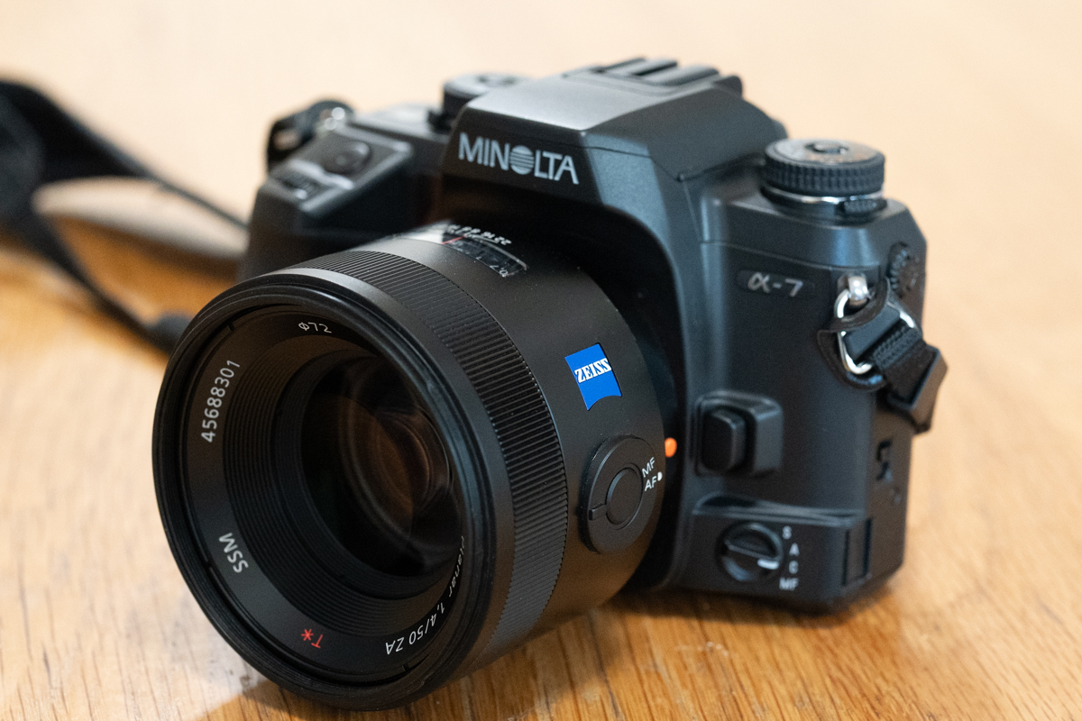 MINOLTA α-7 故障 - アルファ・プラスアルファ