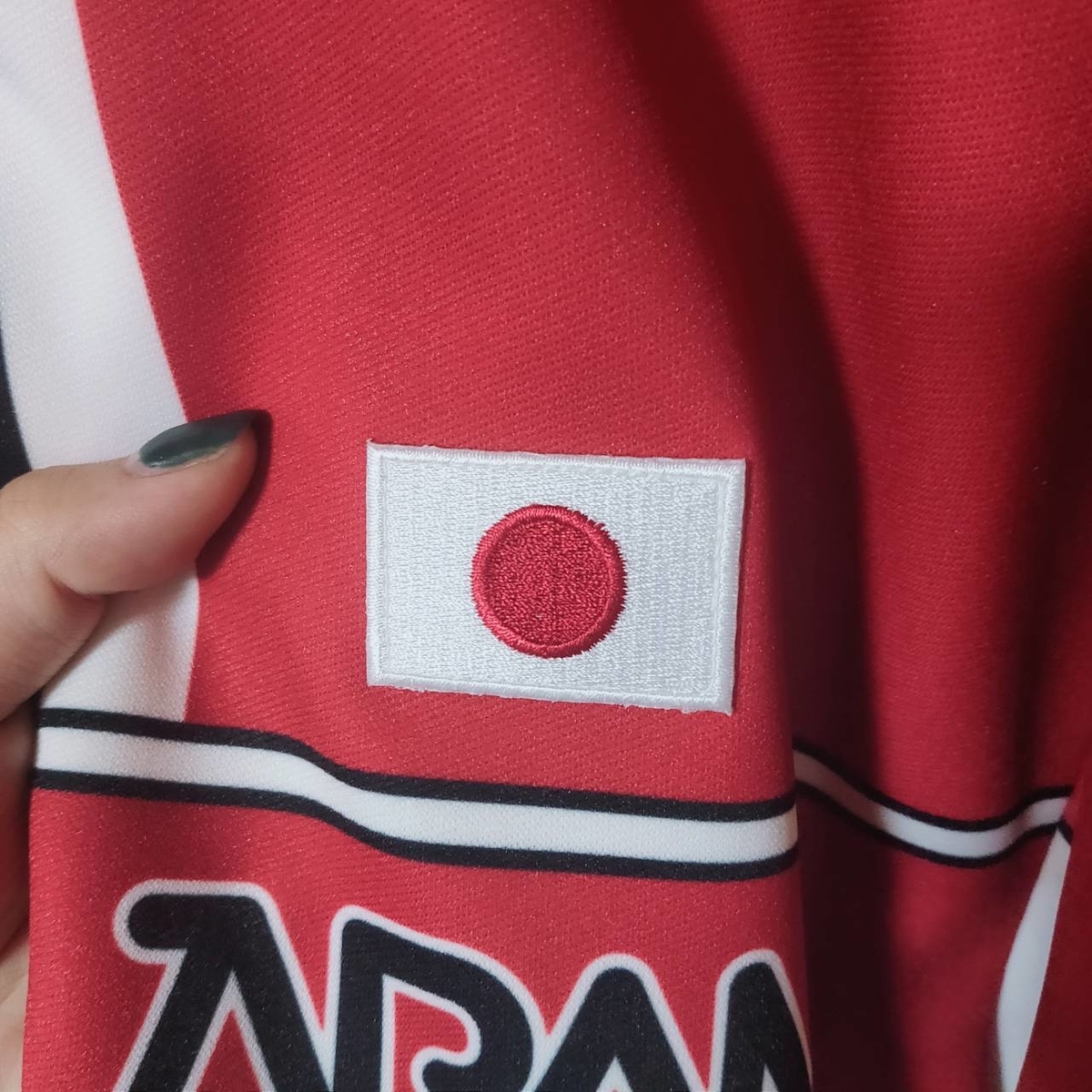 徳川カズヤ 刺繍入り テニプリ 原作 ジャージ U-17 赤ジャージ 徳川