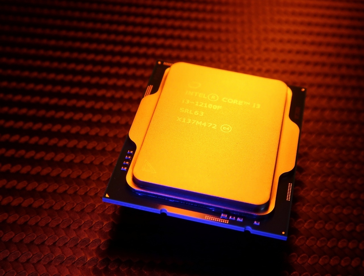 初自作チャレンジャー向け】INTEL社 Alder Lake「Core i3 12100F」を