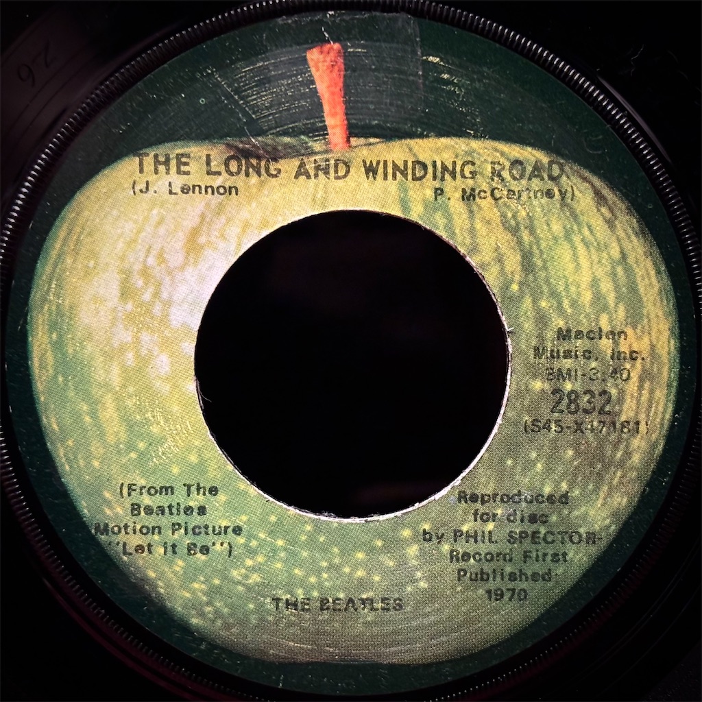 The Long And Winding Road / The Beatles【US盤(ステレオ)、フランス