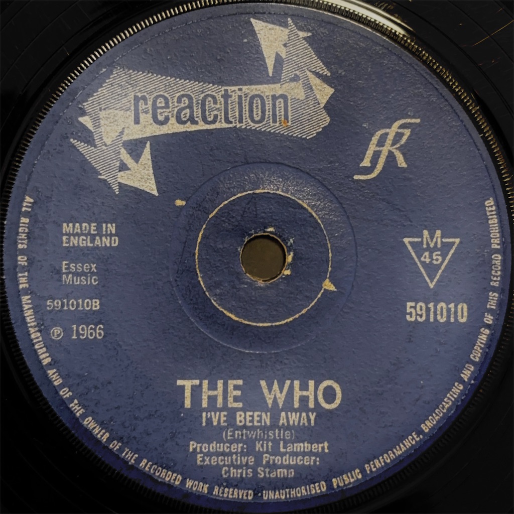 Happy Jack / The Who【UK盤(モノラル)】 - レコード評議会