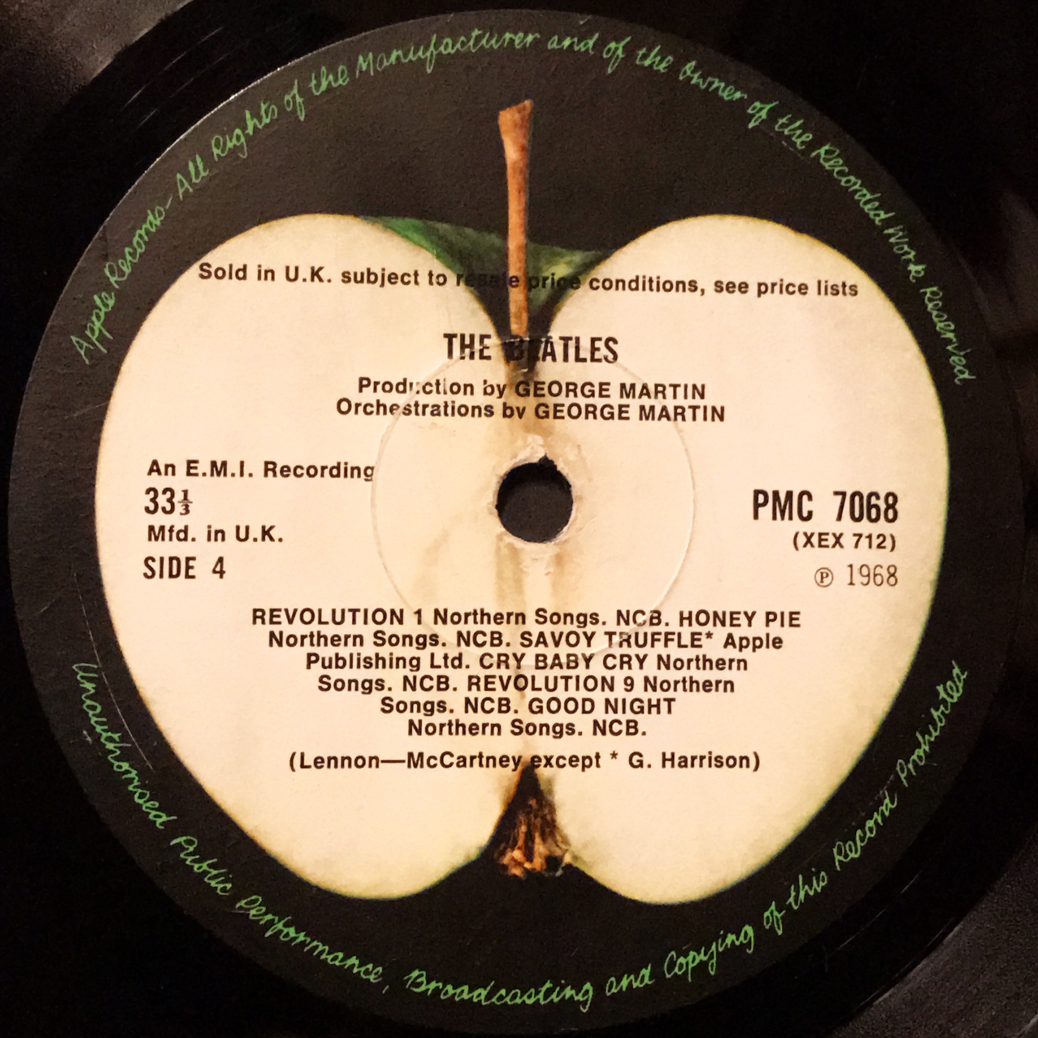 The Beatles (White Album) / The Beatles【UK盤(モノラル