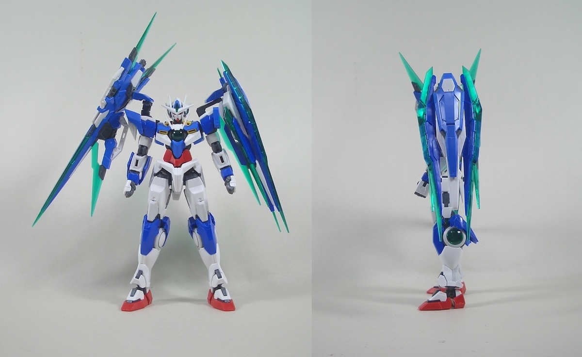 RG ダブルオークアンタ フルセイバー 素組みレビュー - つみプラ