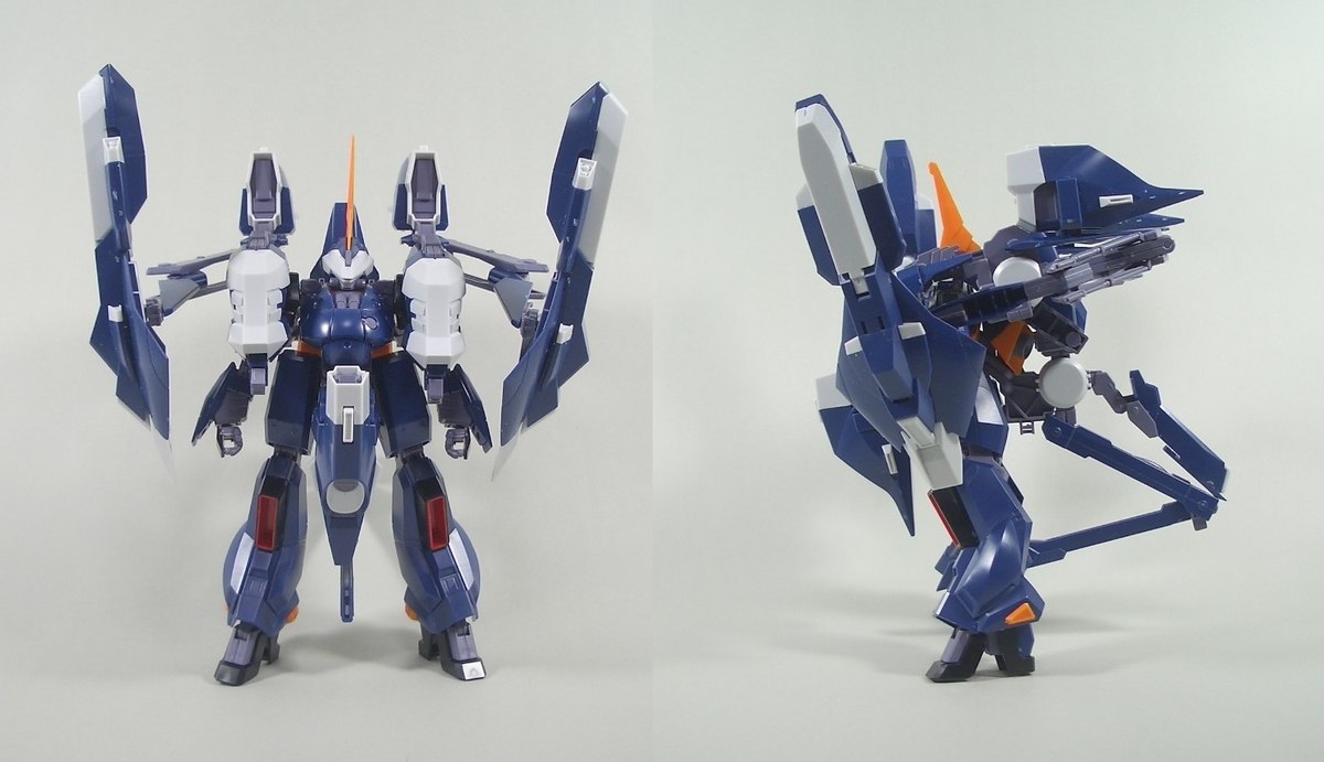 HGUC アクアハンブラビⅡ ティターンズ仕様（A.O.Z RE-BOOT版） 素組み