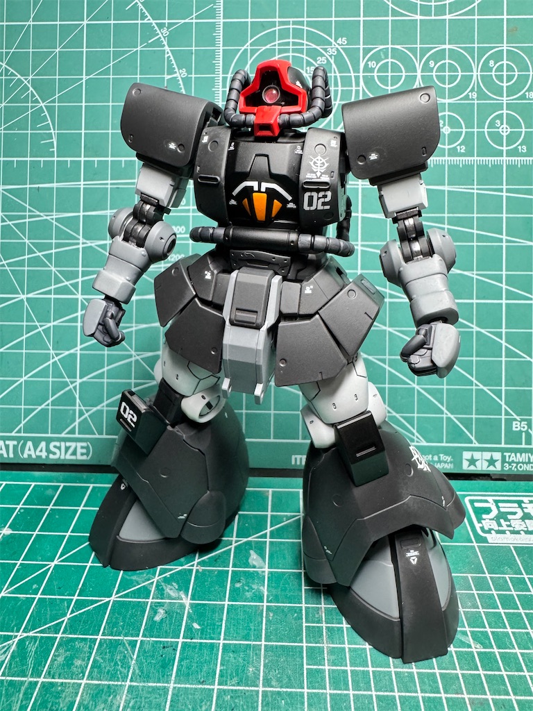 HG 1/144 機動戦士ガンダム THE ORIGIN MSD ドム試作実験機 製作記