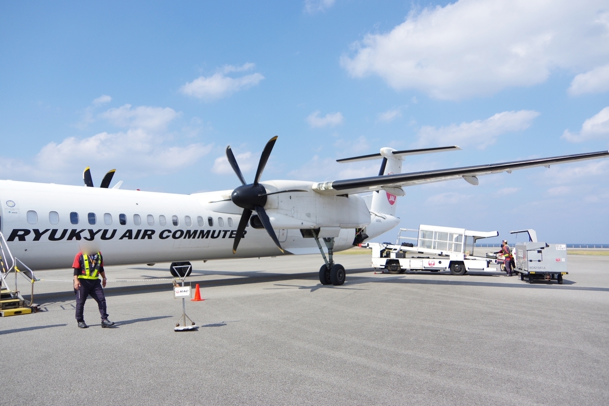 RAC(琉球エアコミューター) DHC-8-400与那国島行きの搭乗記 - れいるのおと