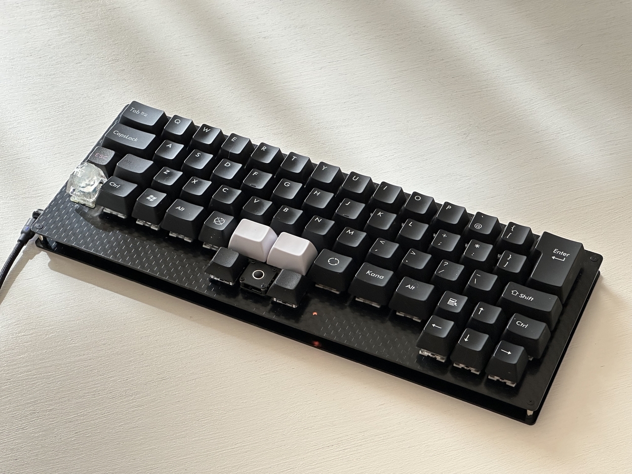 自作キーボードがひとまず完成してしまったがここからが沼 - ただいま村