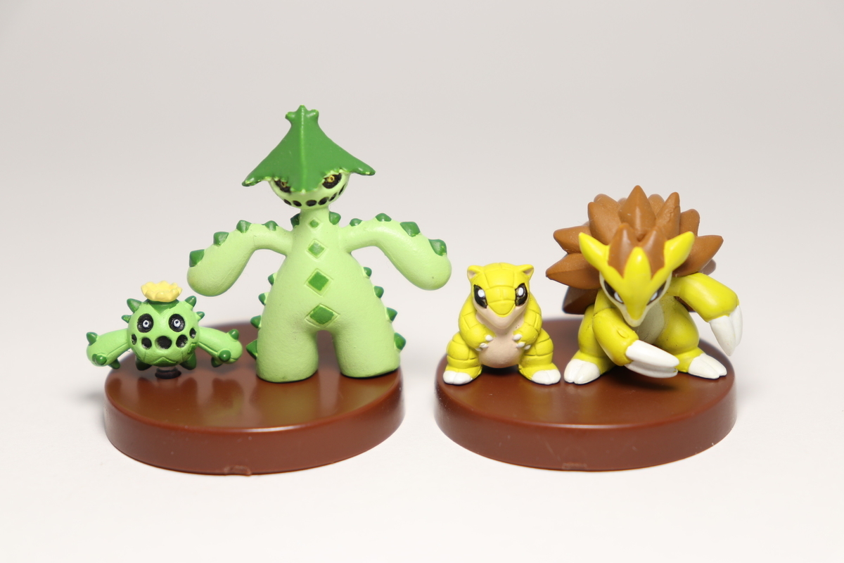 レビュー】ポケットモンスター 立体ポケモン図鑑 第4集 「CAPSULE 3