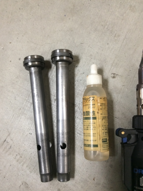 スズキZZ(CA1PB) フロントフォークOH その3 - Kado333のブログ