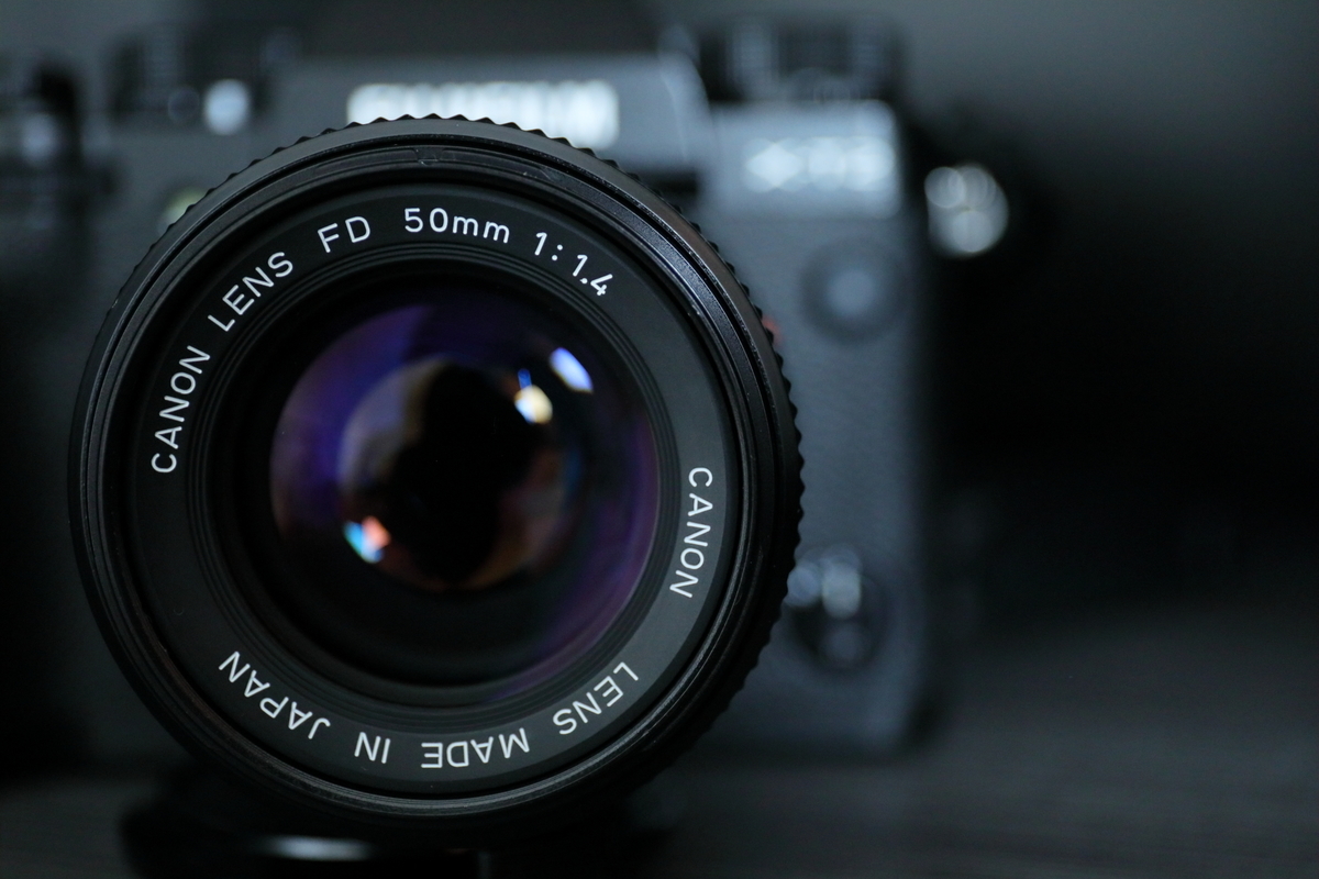 Canon new FD 50mm f1.4 レンズ 新旧比較】Canon FD50mm F1.4を撮り