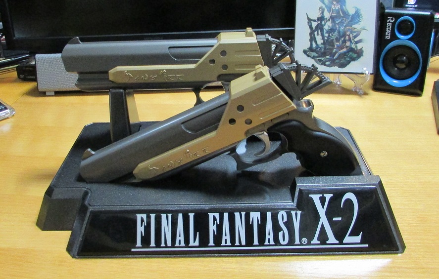ファイナルファンタジー10-2のユウナの二丁拳銃型コントローラー