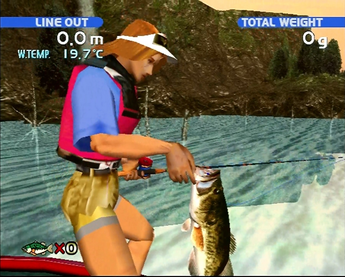 ドリームキャストのゲットバスという神ゲー♪ゲームセンターの名作釣り