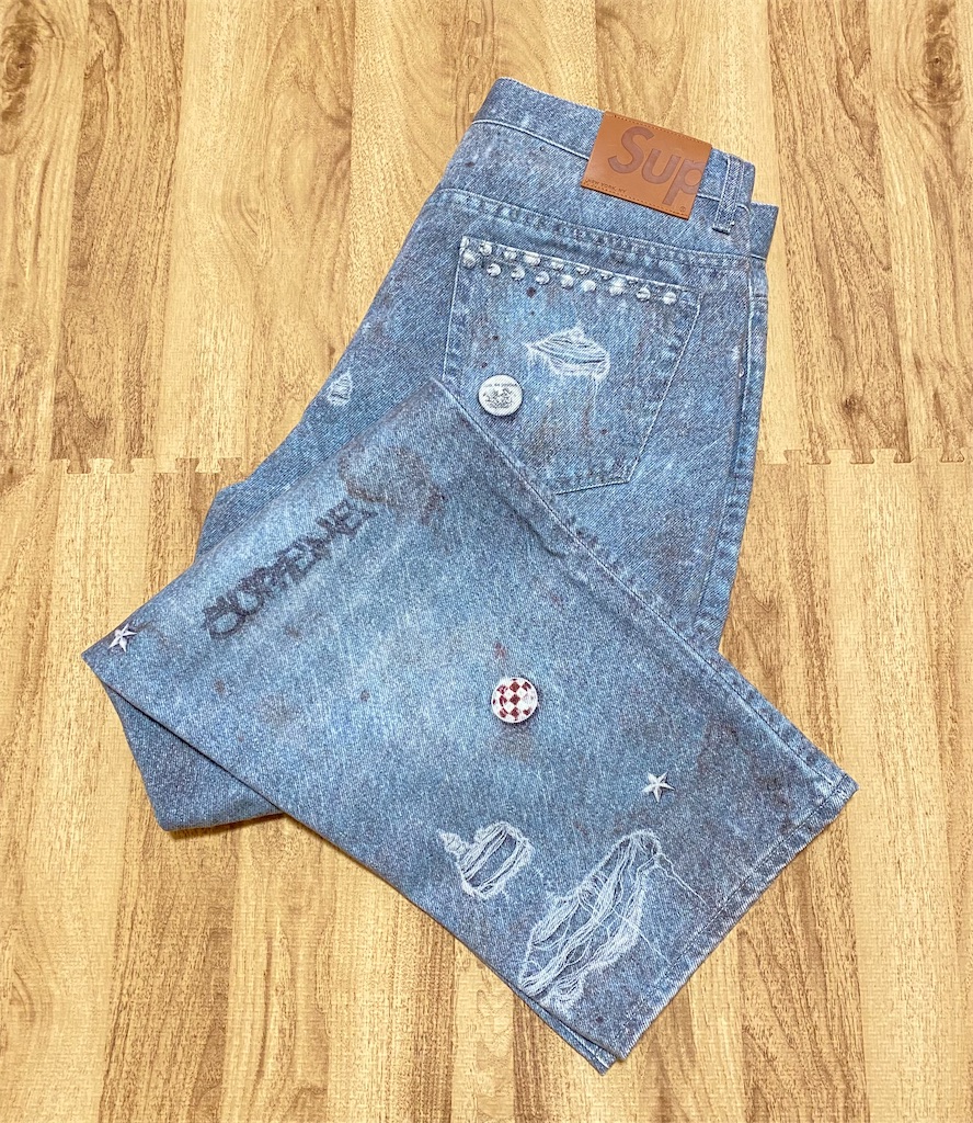 Supreme HJR Trompe L'oeil Loose Fit Jean - HYPE Timothy