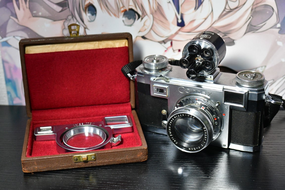 Contax iiaのアクセサリー、ターレットファインダーの修理。 - にこる