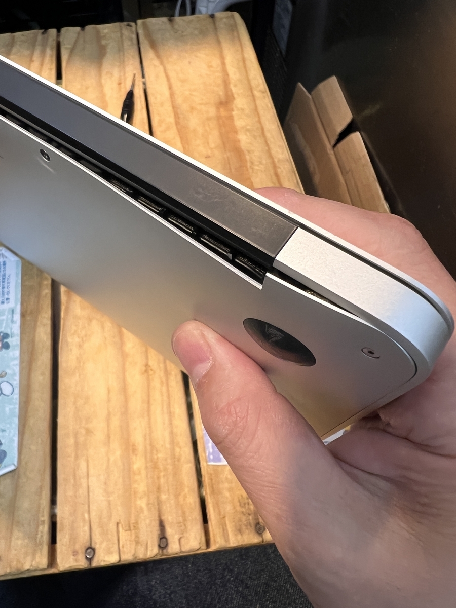 MacBook Air2015 11インチを手直し - そして僕は初老に暮れる