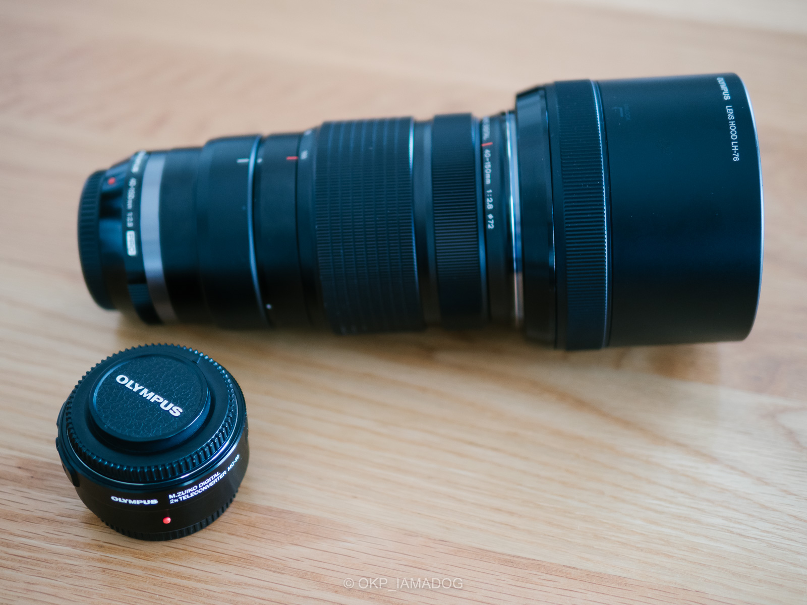 M.ZUIKO DIGITAL ED 40-150mm F2.8 PRO + MC-20とM.ZUIKO DIGITAL ED