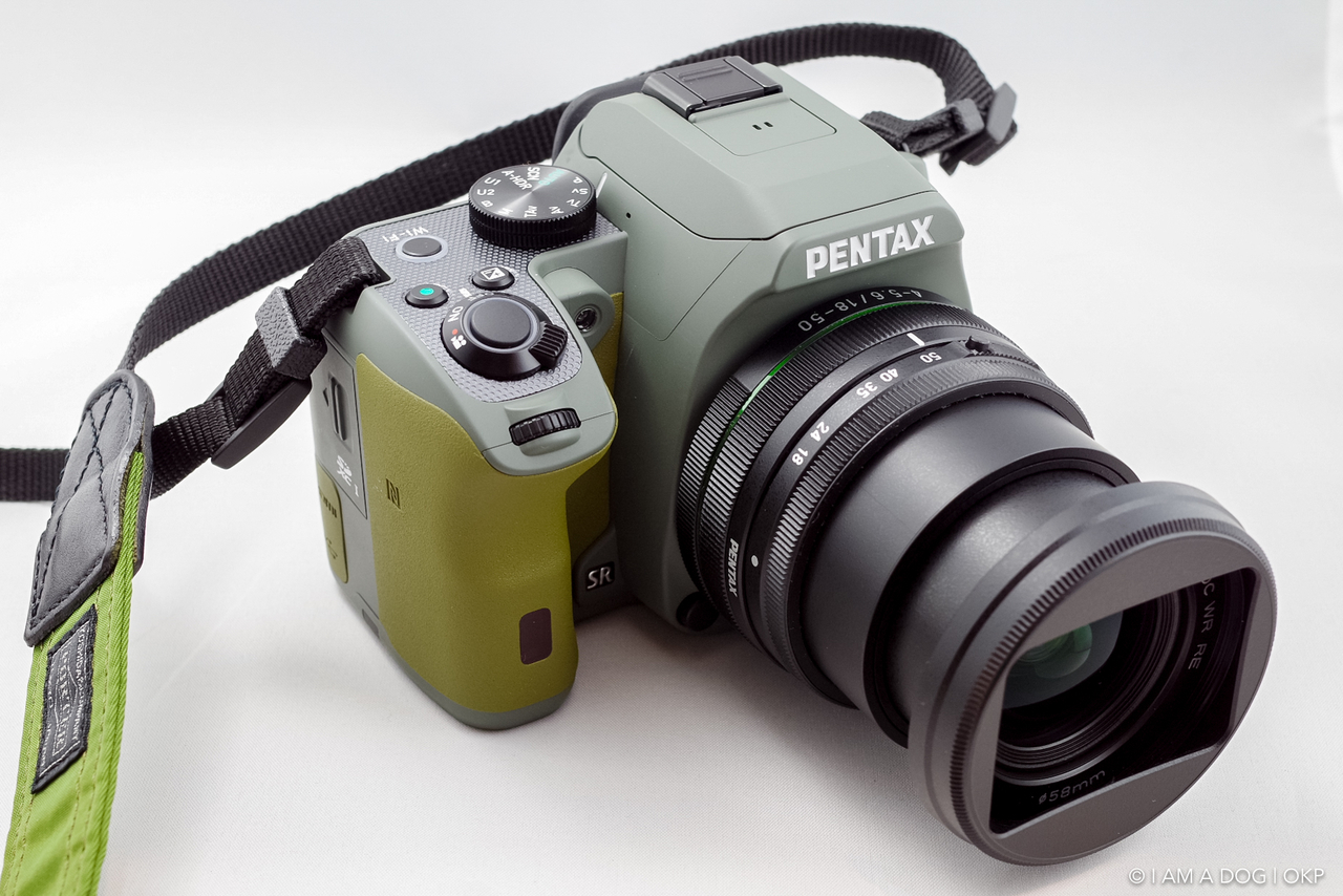 念願のフォレストグリーン」世界最小の防塵防滴一眼レフPENTAX K-S2を