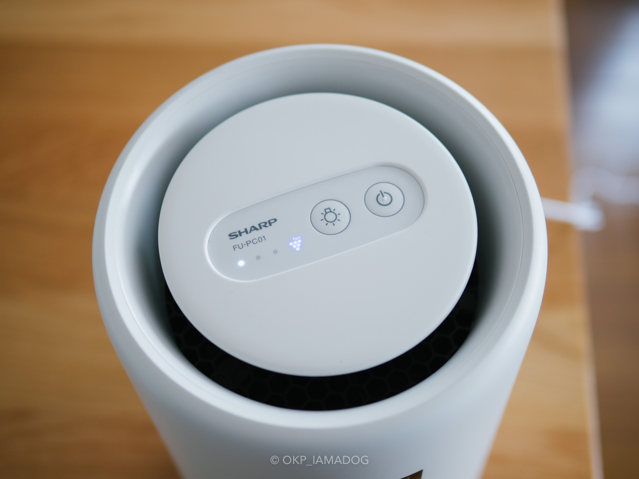 SHARP FU-PC01：作業部屋用に小型の空気清浄機を買ってみた - I AM A DOG