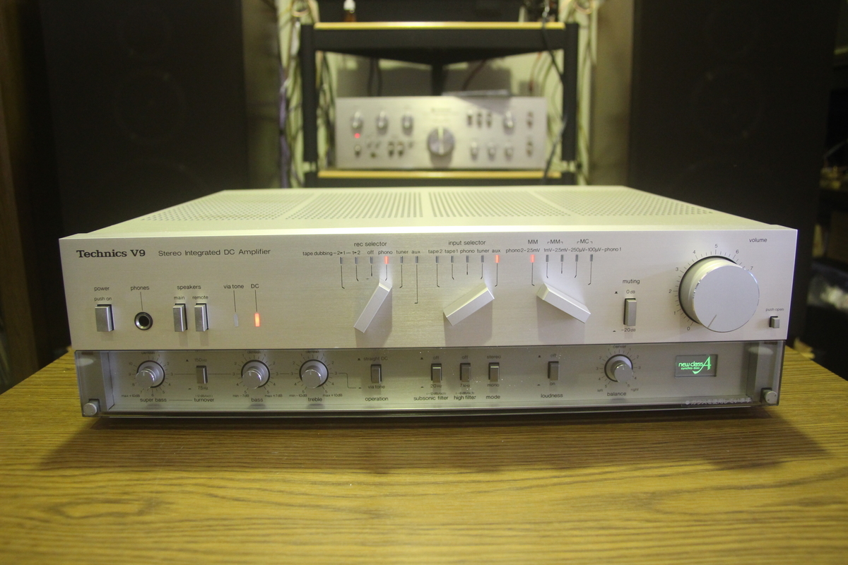 アンプ修理の楽しさと難しさ。テクニクス SU-V9の修理。 - 音遊び