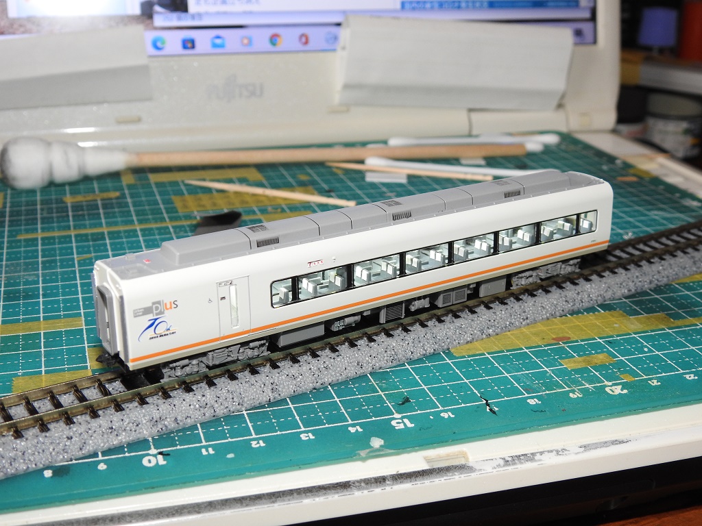 TOMIX】近鉄21000系”アーバンライナーplus” 室内灯を取り付け - 新