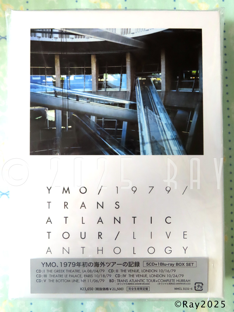 鮮明に蘇るライブ音源 YMO 1979 TRANS ATLANTIC TOUR LIVE ANTHOLOGY
