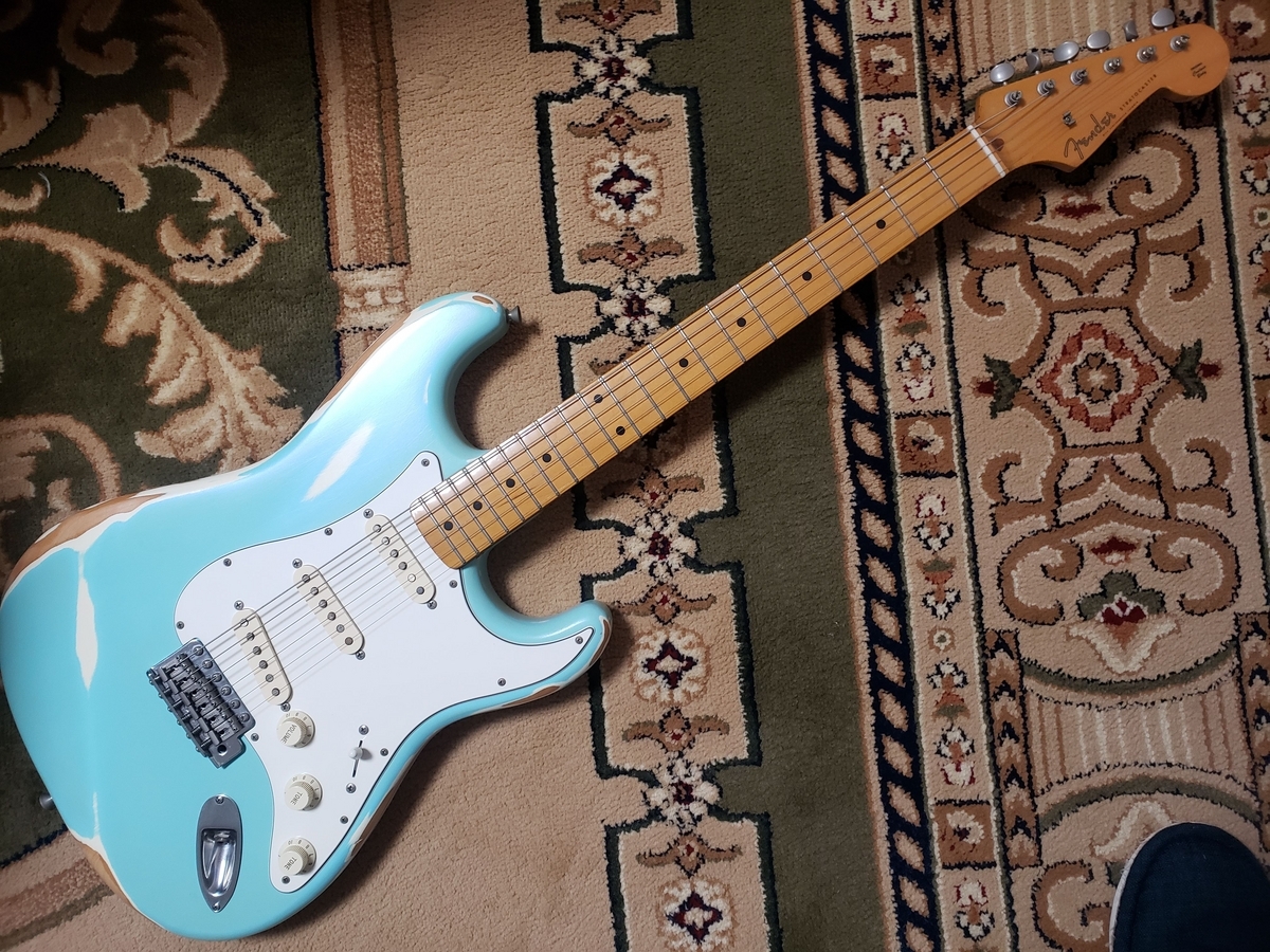 FENDER Japan ST-57 ／ Lシリアル フジゲン製【備忘録】 - ゼロ からの