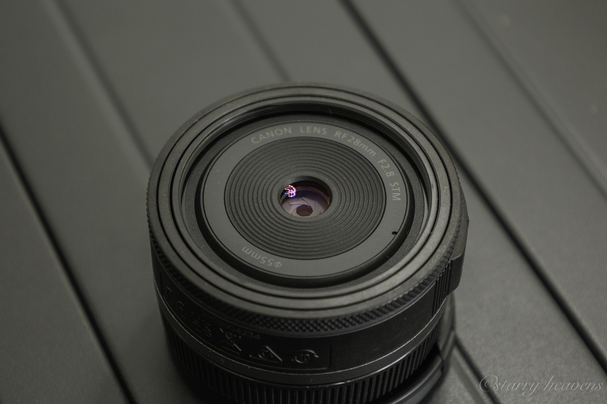 ボディキャップとしても使えるCanon RF28mm F2.8 STMを購入しました