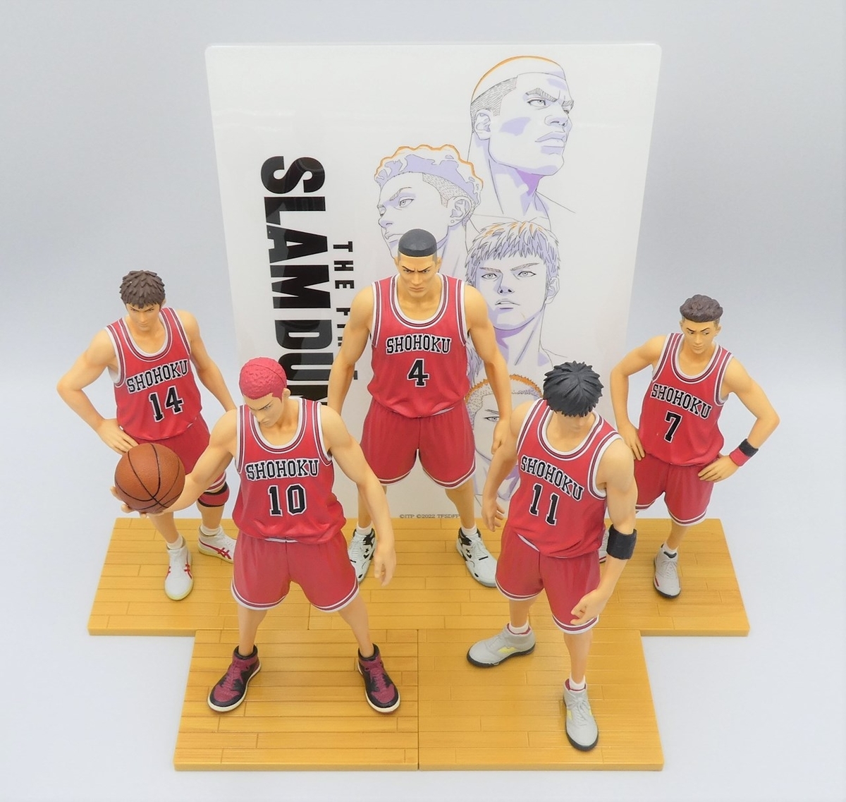 スラムダンクのフィギュア「One and Only SLAM DUNK SHOHOKU STARTING
