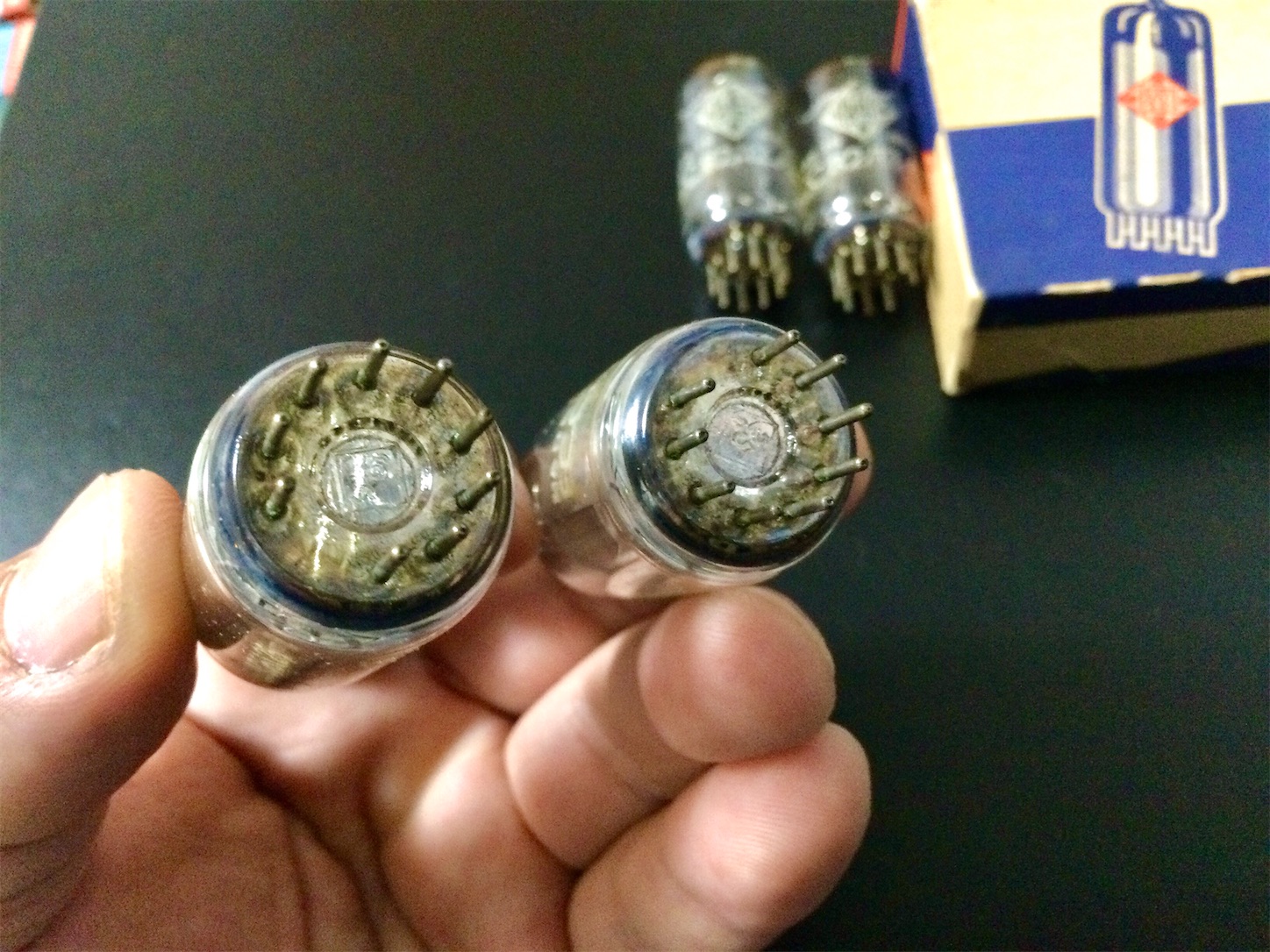 TELEFUNKEN テレフンケン ECC82 12AU7 NOS / MADE IN GERMANY - 松のを