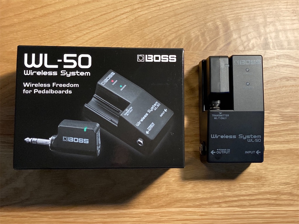 BOSS WL-50 ワイヤレスシステムレビュー - さくのギターMEMO
