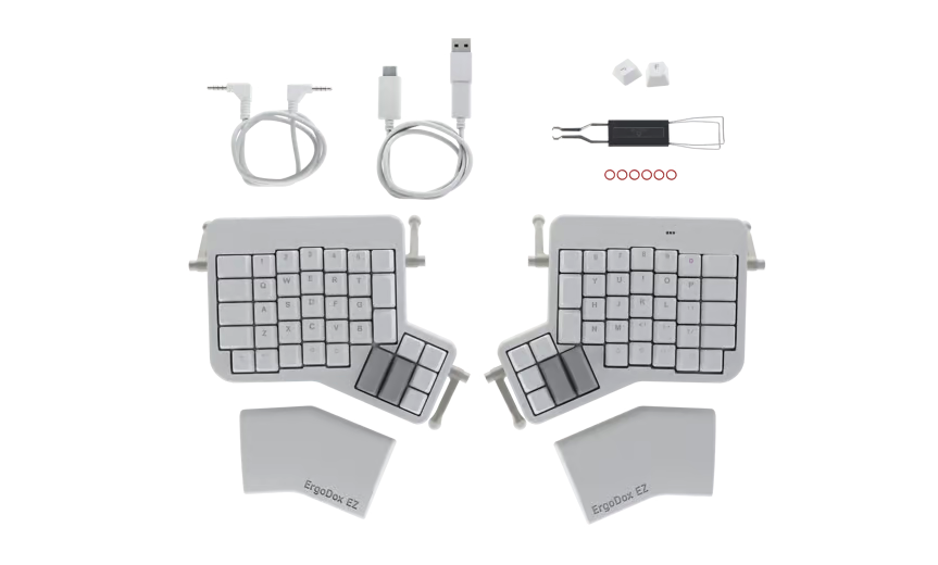 ZSA ErgoDox EZ｜分割キーボードキットの起源といえるメカニカル