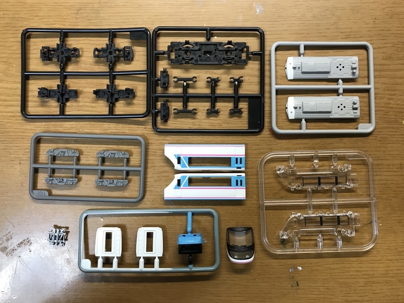 Bトレ 小田急20000形 RSEを組み立てる。 - Mori＠Forestのイロイロブログ