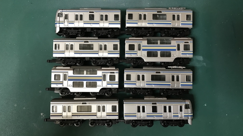 Bトレ E217系横須賀・総武快速線を組み立てる＆15両フル編成にしてみた