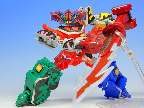 バンダイ キャンディトイ 極めろシンケンジャー 2. 恐竜折神 レビュー