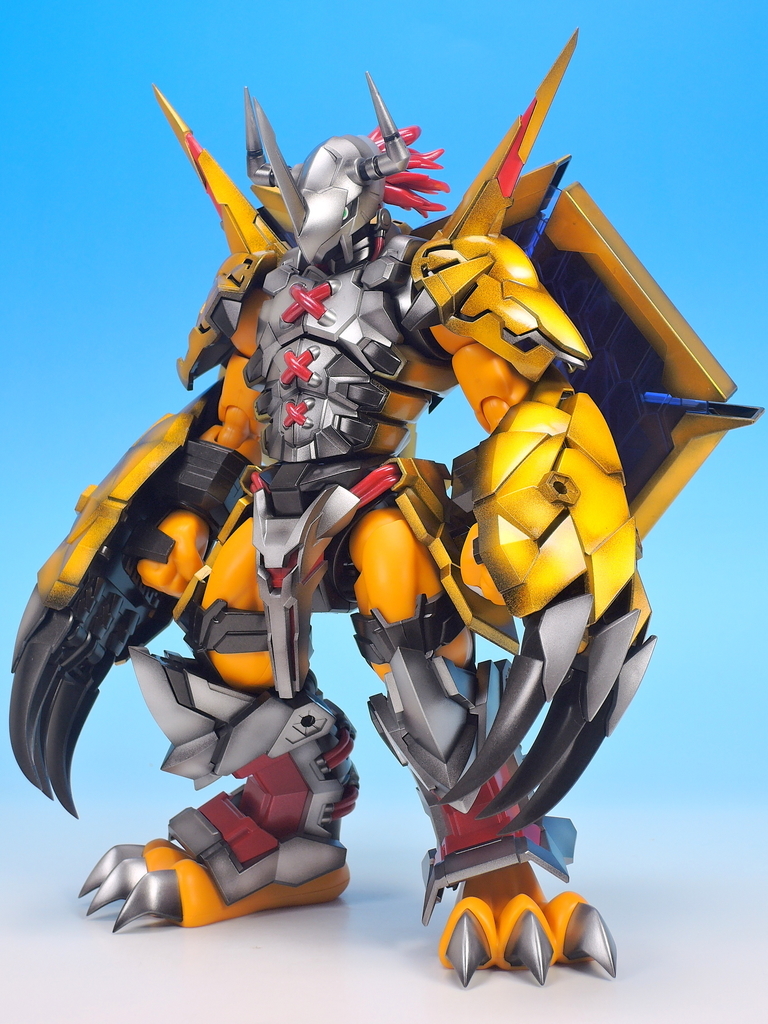 Figure-rise Standard ウォーグレイモン(AMPLIFIED) を作る！ その2